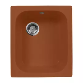Кухонная мойка AquaGranitEx M-17 терракот