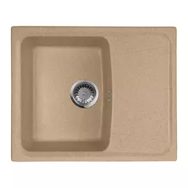 Кухонная мойка AquaGranitEx M-17K песочный