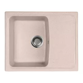 Кухонная мойка AquaGranitEx M-17K розовый