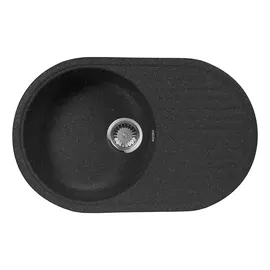 Кухонная мойка AquaGranitEx M-18 черный