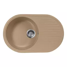 Кухонная мойка AquaGranitEx M-18 песочный