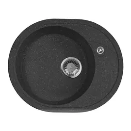 Кухонная мойка AquaGranitEx M-18L черный