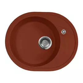 Кухонная мойка AquaGranitEx M-18L красный марс