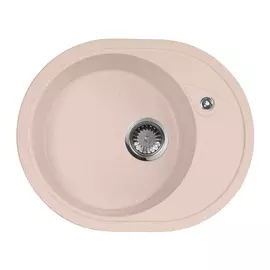 Кухонная мойка AquaGranitEx M-18L розовый