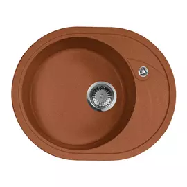 Кухонная мойка AquaGranitEx M-18L терракот