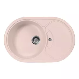 Кухонная мойка AquaGranitEx M-18S розовый