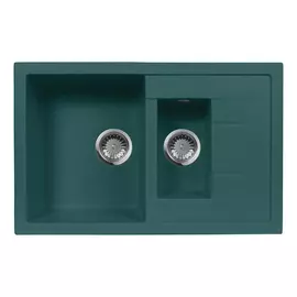 Кухонная мойка AquaGranitEx M-21K зеленый