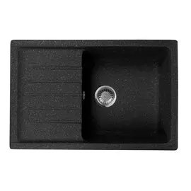 Кухонная мойка AquaGranitEx M-27 черный