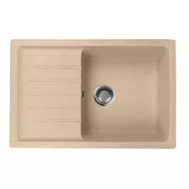 Кухонная мойка AquaGranitEx M-27 песочный