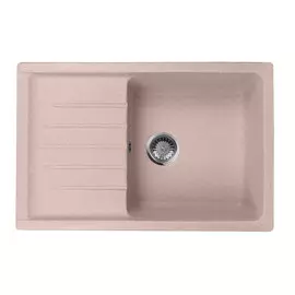 Кухонная мойка AquaGranitEx M-27 розовый