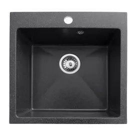 Кухонная мойка AquaGranitEx M-31 черный