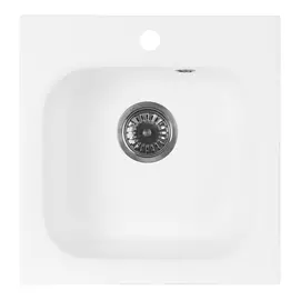 Кухонная мойка AquaGranitEx M-43 белый