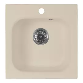 Кухонная мойка AquaGranitEx M-43 бежевый