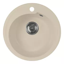 Кухонная мойка AquaGranitEx M-45 бежевый