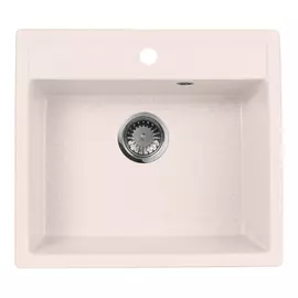 Кухонная мойка AquaGranitEx M-56 светло-розовый