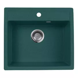 Кухонная мойка AquaGranitEx M-56 зеленый