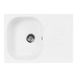 Кухонная мойка AquaGranitEx M-70 белый