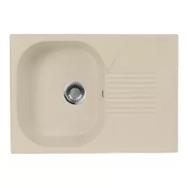 Кухонная мойка AquaGranitEx M-70 бежевый