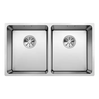 Кухонная мойка Blanco Andano 340/340-U полированная сталь