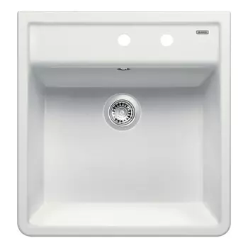 Кухонная мойка Blanco Panor белая на 2 отверстия