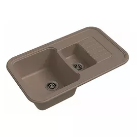 Кухонная мойка Ewigstein Antik 60KF крем