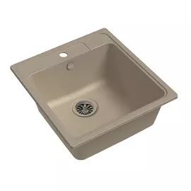 Кухонная мойка Ewigstein Elegant 50 крем