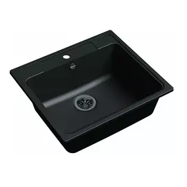 Кухонная мойка Ewigstein Elegant 60 антрацит