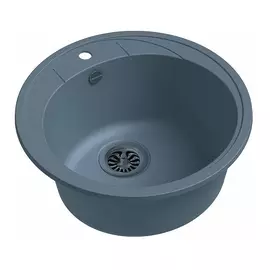 Кухонная мойка Ewigstein Elegant R45 серый металлик