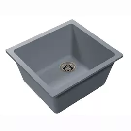 Кухонная мойка Ewigstein EW-3540 серый металлик