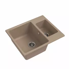 Кухонная мойка Ewigstein Gerd 60K крем