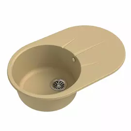 Кухонная мойка Ewigstein Rund 50F бежевый