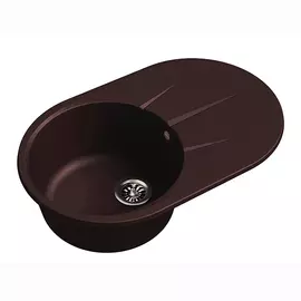 Кухонная мойка Ewigstein Rund 50F шоколад