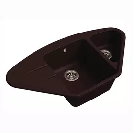Кухонная мойка Ewigstein Wink 80KF шоколад