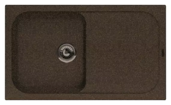 Кухонная мойка Florentina Арона-860 коричневый