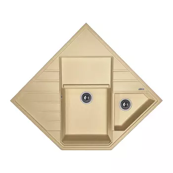 Кухонная мойка Florentina Бомбей бежевый