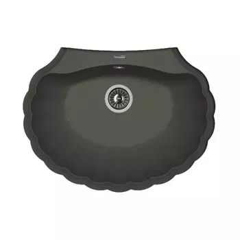 Кухонная мойка Florentina Гребешок антрацит