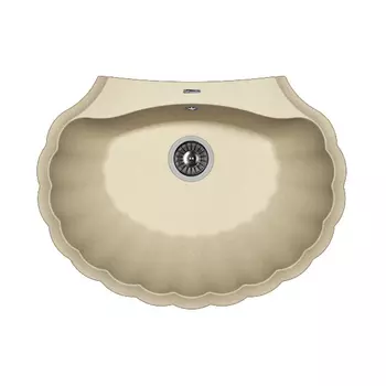 Кухонная мойка Florentina Гребешок бежевый