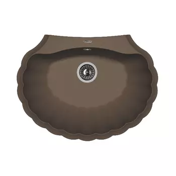 Кухонная мойка Florentina Гребешок мокко