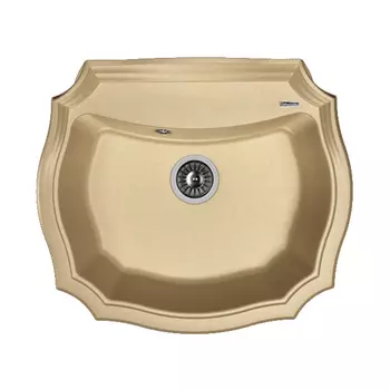 Кухонная мойка Florentina Эмилия-640 бежевый