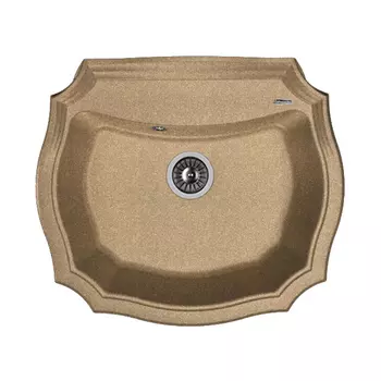 Кухонная мойка Florentina Эмилия-640 коричневый