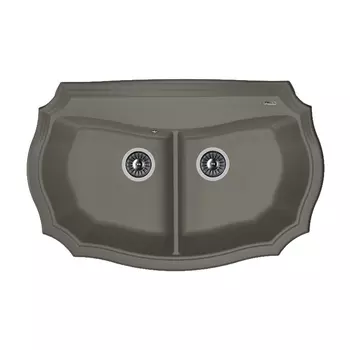 Кухонная мойка Florentina Эмилия-870 антрацит