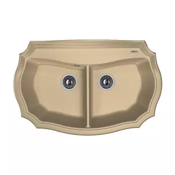 Кухонная мойка Florentina Эмилия-870 капучино