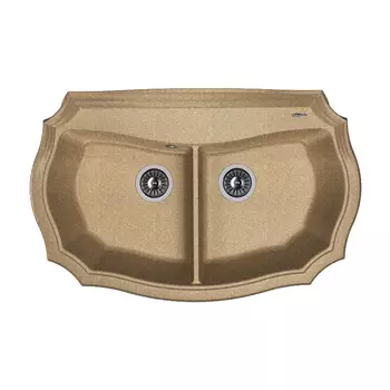 Кухонная мойка Florentina Эмилия-870 коричневый