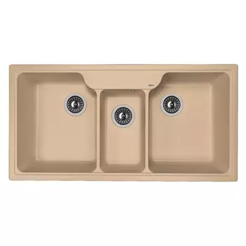 Кухонная мойка Florentina Юлия капучино