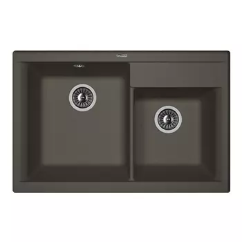 Кухонная мойка Florentina Касси-780 антрацит