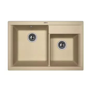 Кухонная мойка Florentina Касси-780 бежевый