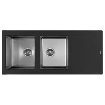Кухонная мойка Florentina Комби-1160 антрацит