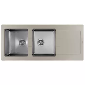 Кухонная мойка Florentina Комби-1160 грей