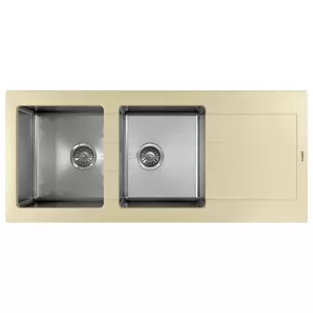 Кухонная мойка Florentina Комби-1160 шампань