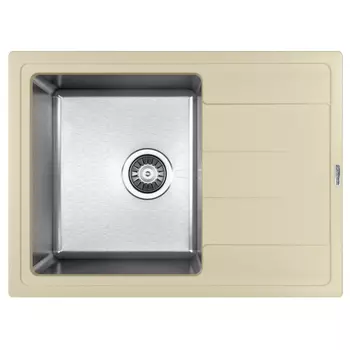 Кухонная мойка Florentina Комби-650 шампань